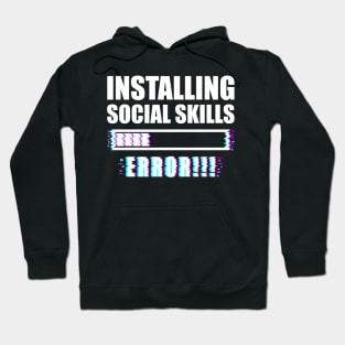 installing social skills - ERROR- Hoodie